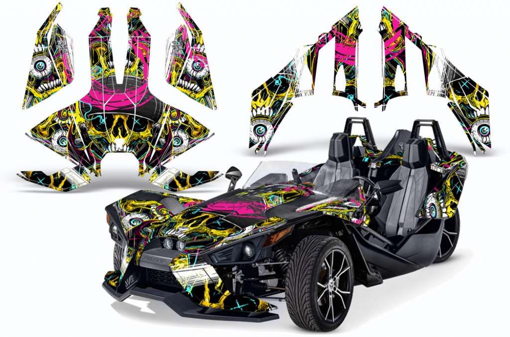 Frenzy Gelb für Polaris Slingshot SL15-23