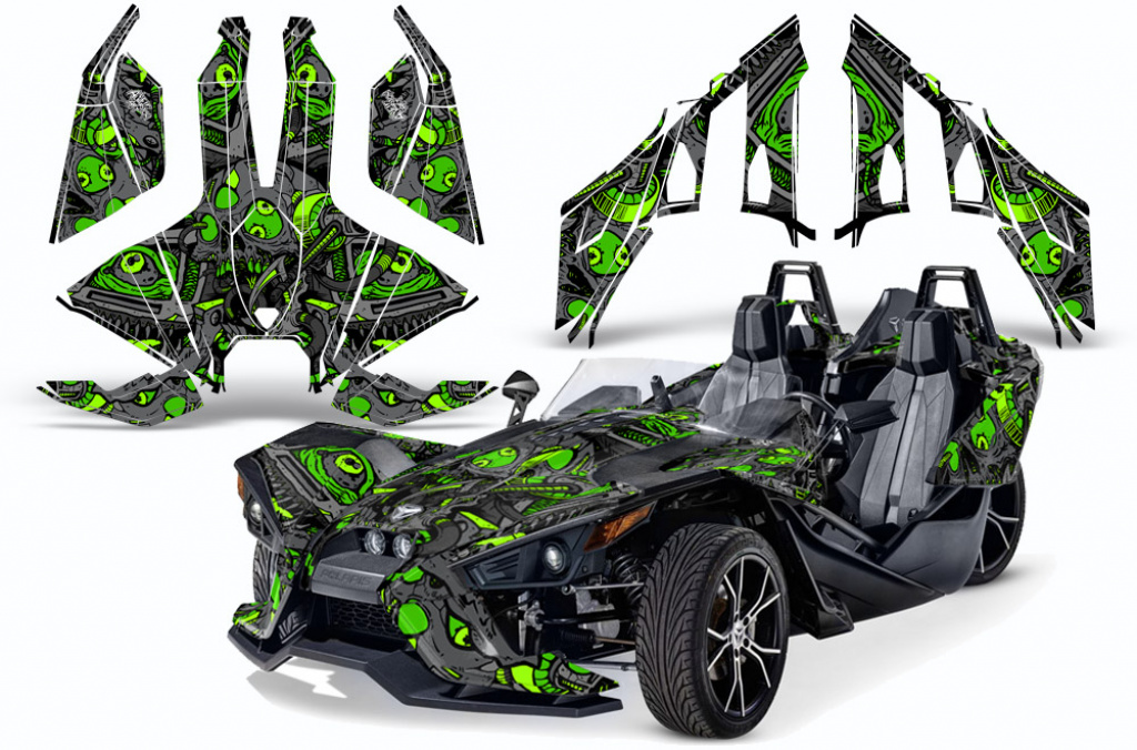 Tune In Grün für Polaris Slingshot SL15-23