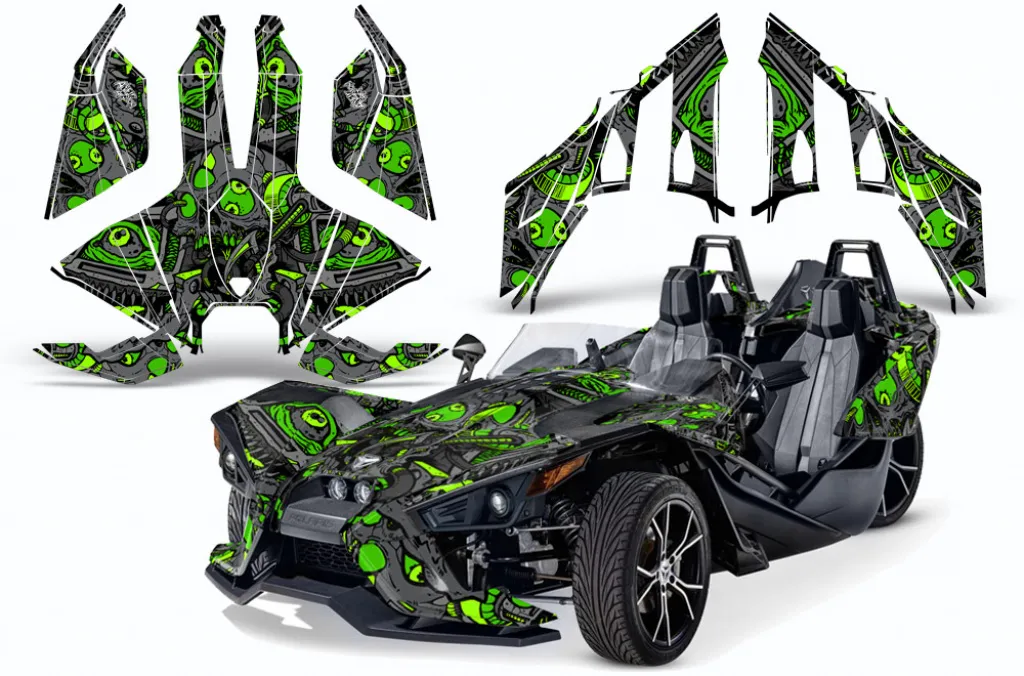 Tune In Grün für Polaris Slingshot SL15-23