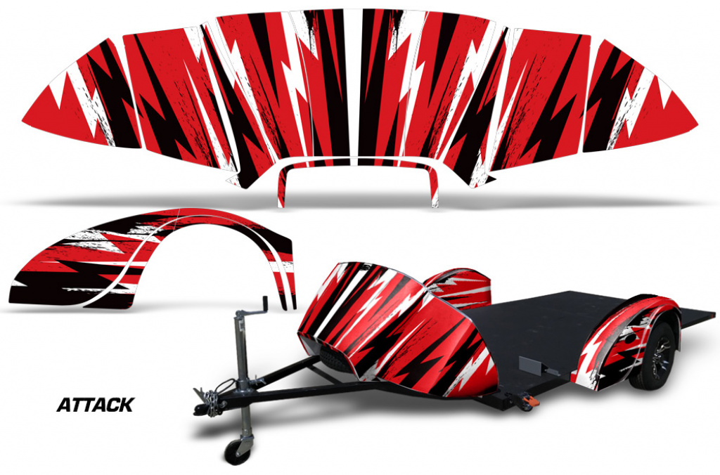 Attack Rot für Polaris Slingshot Trailer Ulimate