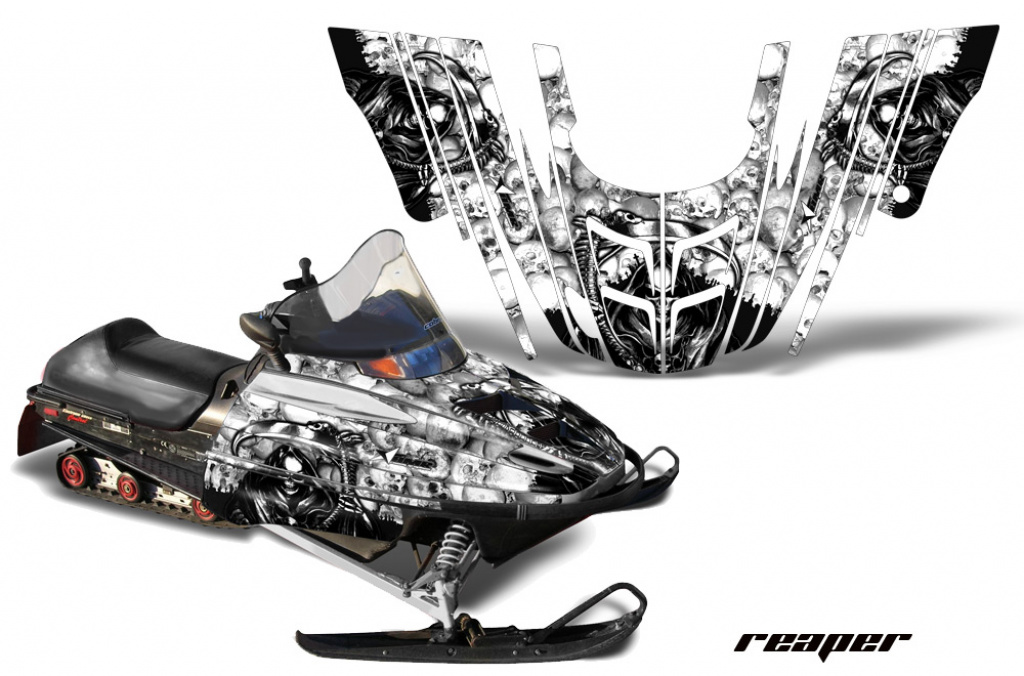 Reaper Weiß für Polaris 700XC/800XCR/600RMK/Touring 99-03