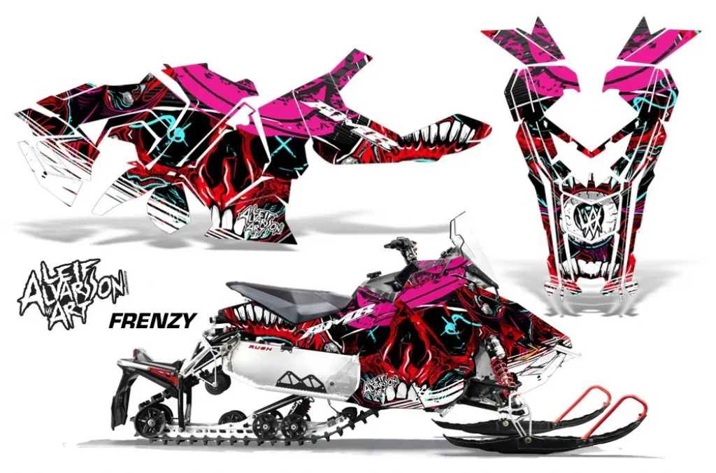 Frenzy Rot für Polaris Axys Rush Pro S/Switchback Pro S/Adventure 15+