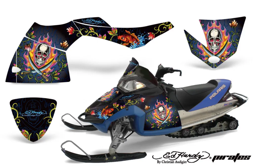 Ed-Hardy - Pirates Blau für Polaris Fusion 05-07