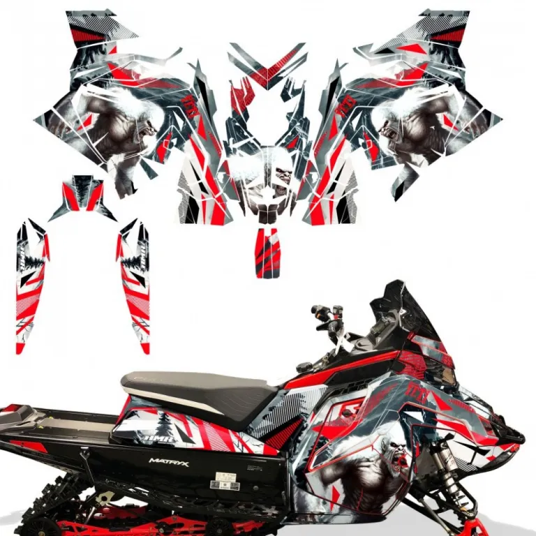 Yeti Rot für Polaris Matryx Indy Assault 21+