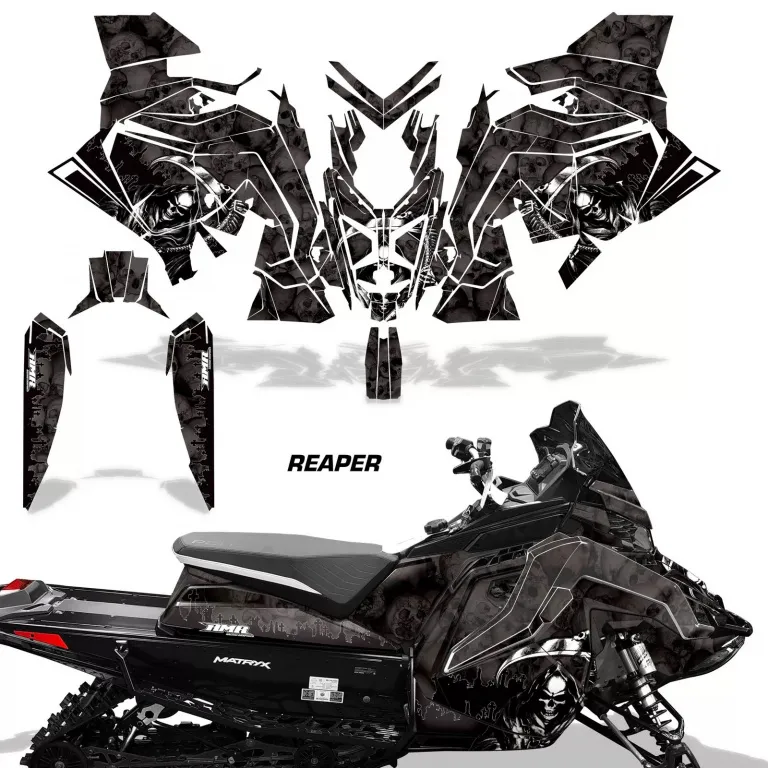 Reaper Schwarz für Polaris Matryx Indy Assault 21+