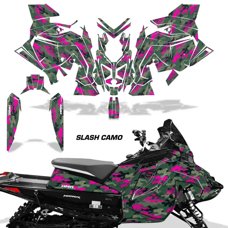 Slash Camo Pink für Polaris Matryx Indy Assault 21+