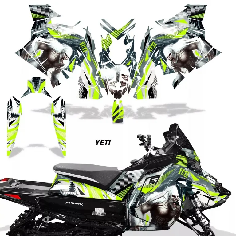 Yeti Lime Grün für Polaris Matryx Indy Assault 21+