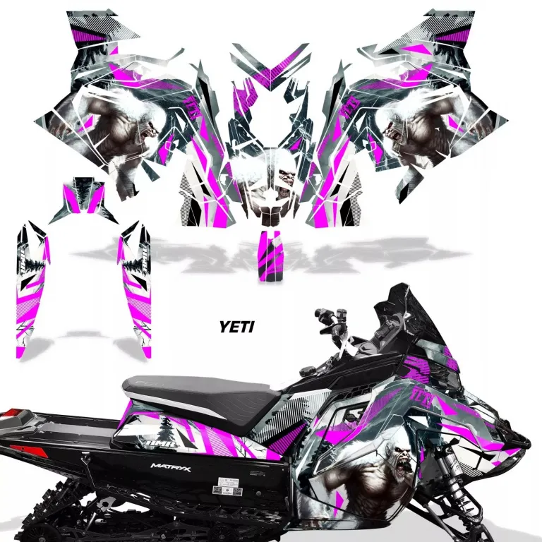 Yeti Pink für Polaris Matryx Indy Assault 21+