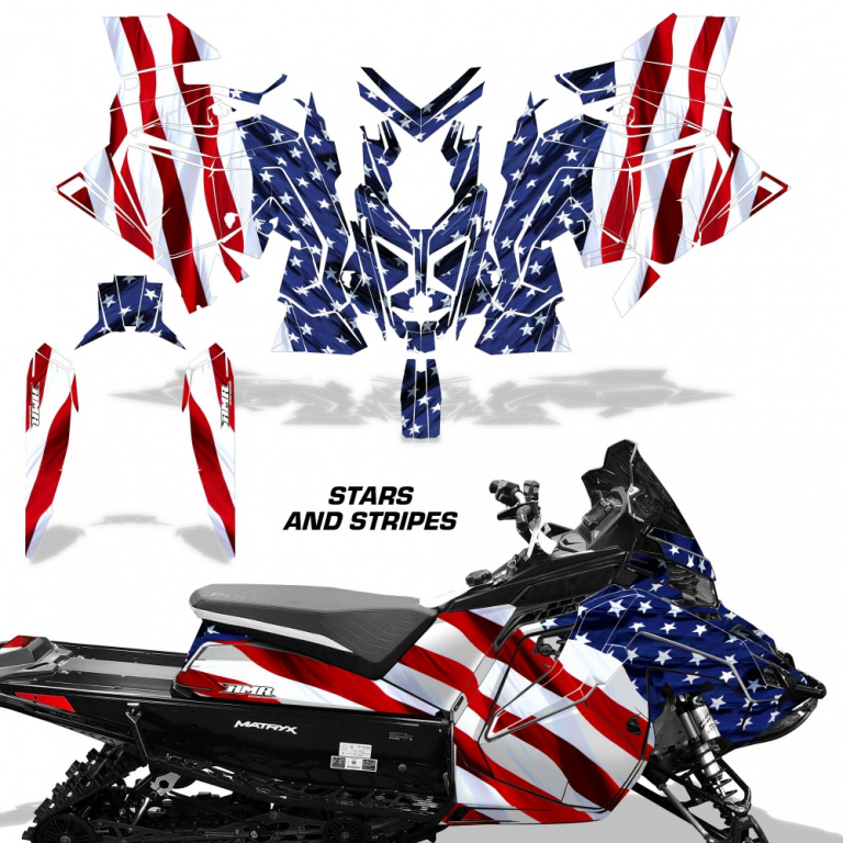 Stars and Stripes für Polaris Matryx Indy Assault 21+