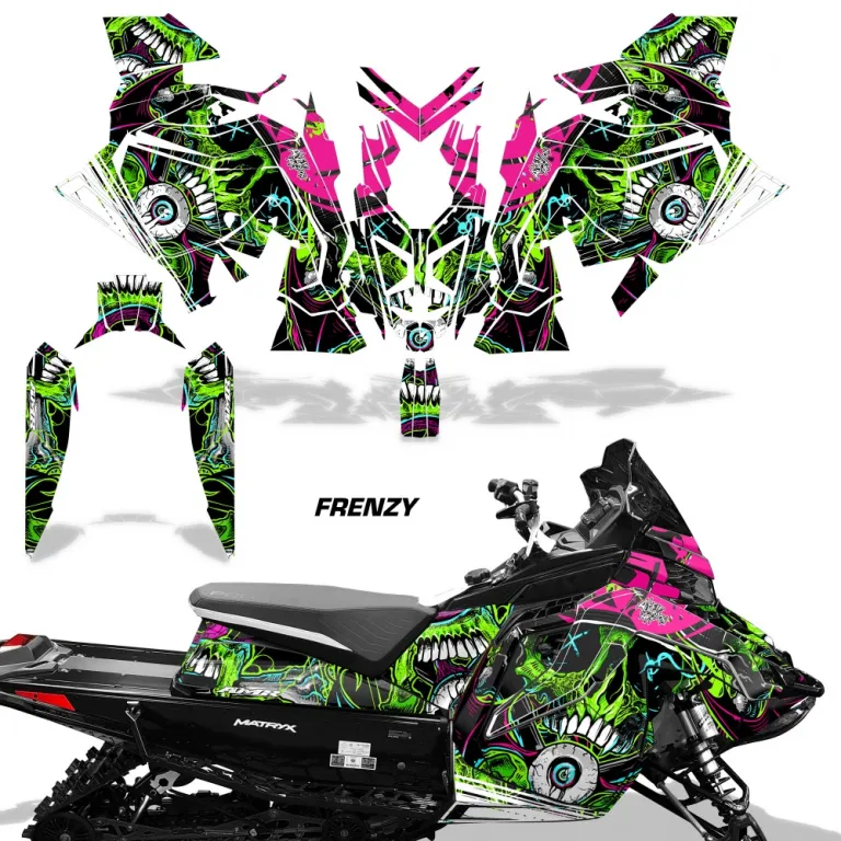 Frenzy Grün für Polaris Matryx Indy Assault 21+
