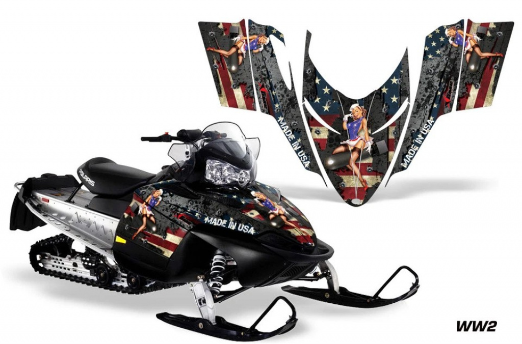 World War 2 für Polaris Shift Chassis Dragon RMK Switchback 06-10