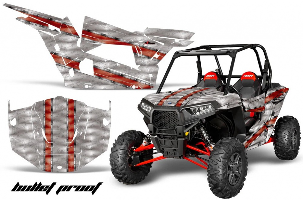 Bullet Proof Rot für Polaris RZR 1000 XP 2 Türer 13-18