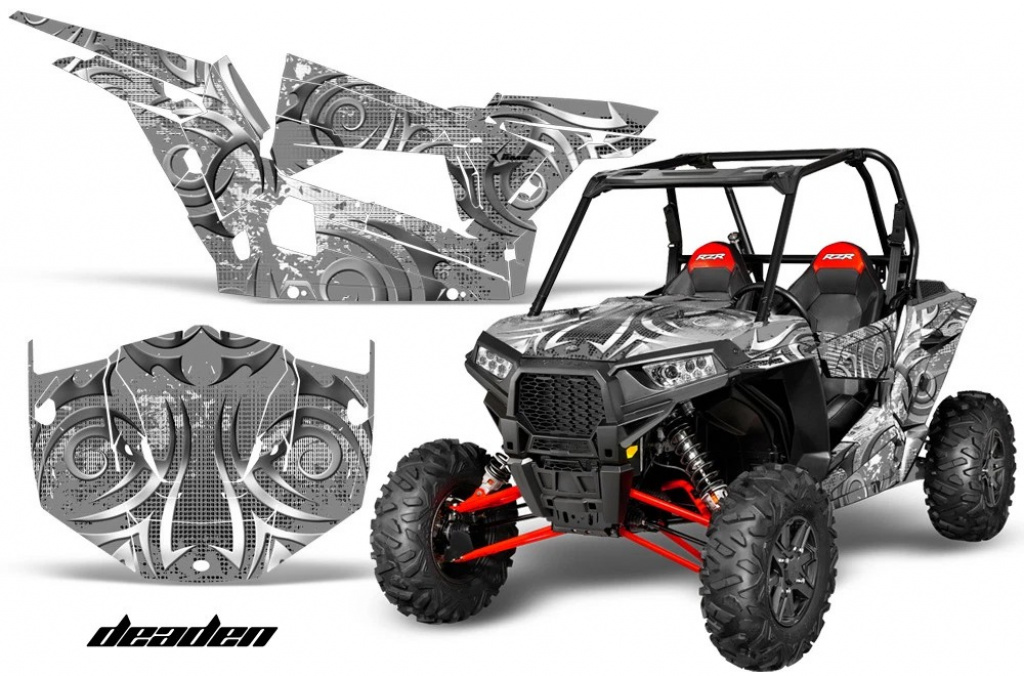 Deaden Silber für Polaris RZR 1000 XP 2 Türer 13-18