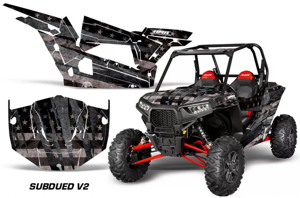 Subdued-V2 für Polaris RZR 1000 Turbo 2 Türer 13-18