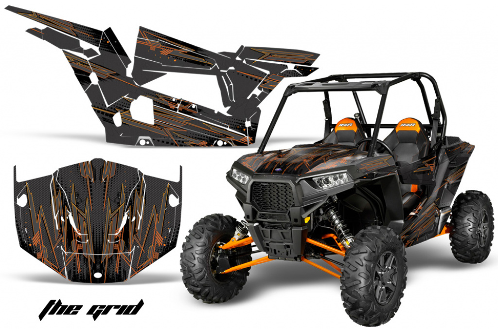 The Grid Orange für Polaris RZR 1000 XP 2 Türer 13-18