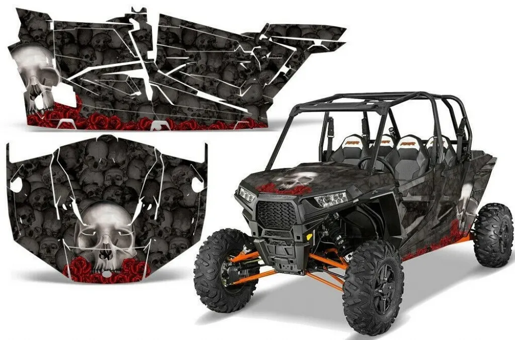 Bone Collector Schwarz für Polaris RZR 1000 XP 4 Türer 13-18