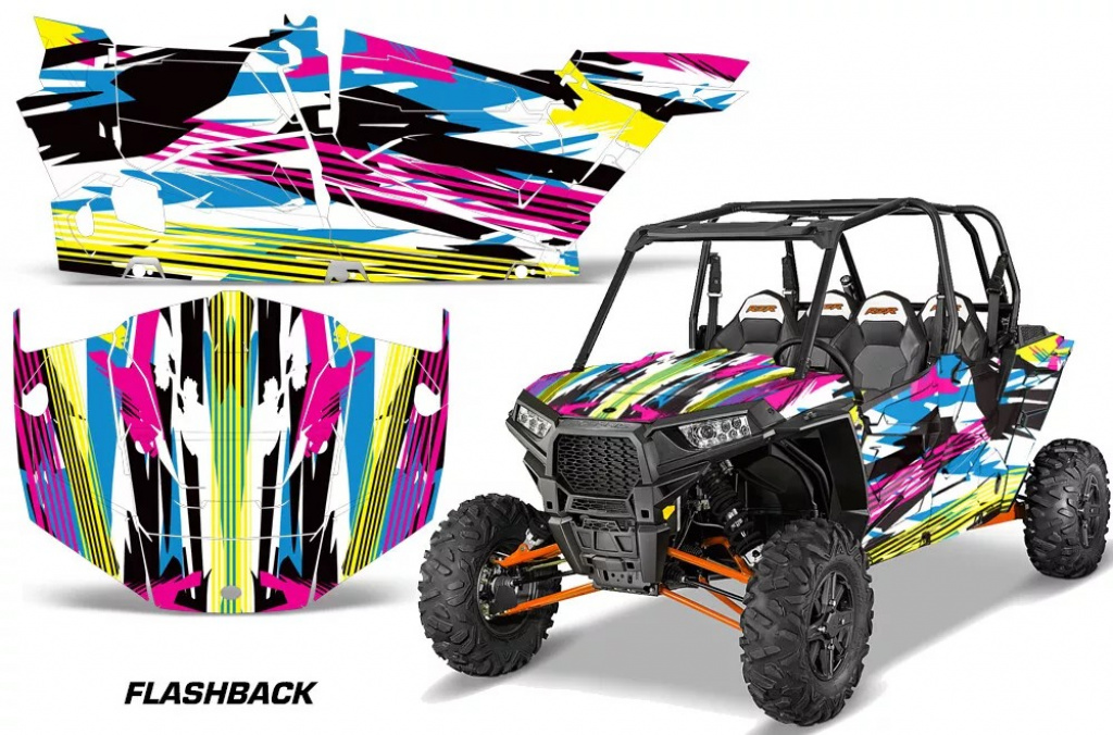 Flashback für Polaris RZR 1000 Turbo 4 Türer 13-18