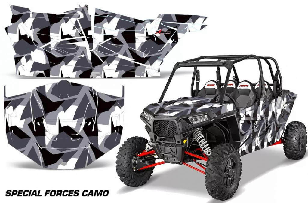Special Forces Schwarz für Polaris RZR 1000 XP 4 Türer 13-18