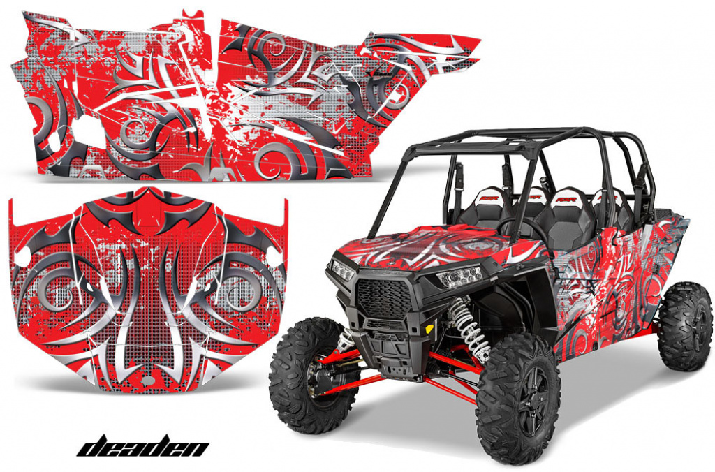 Deaden Rot für Polaris RZR 1000 XP 4 Türer 13-18