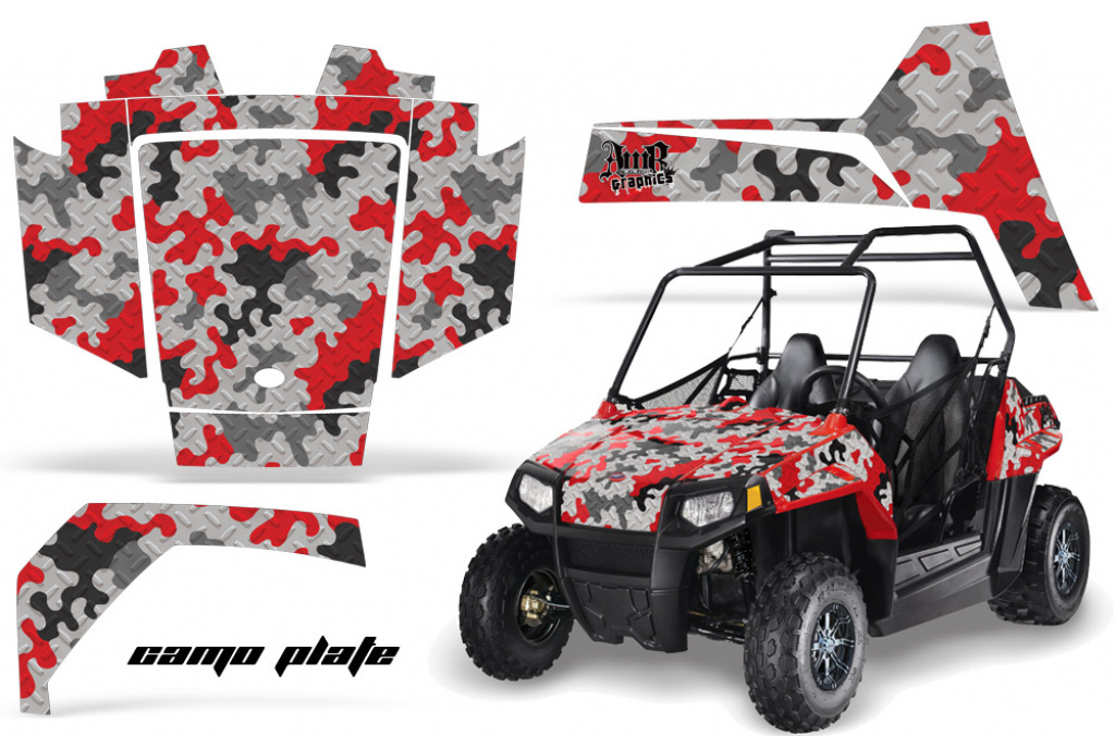 Camoplate Rot für Polaris RZR 170