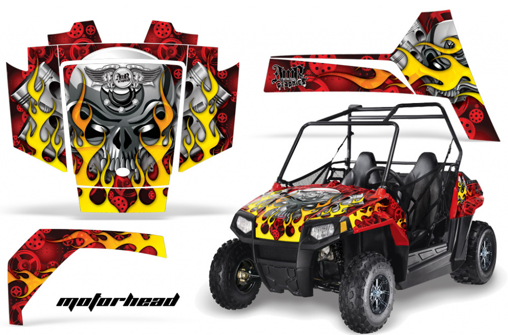 Motorhead Rot für Polaris RZR 170