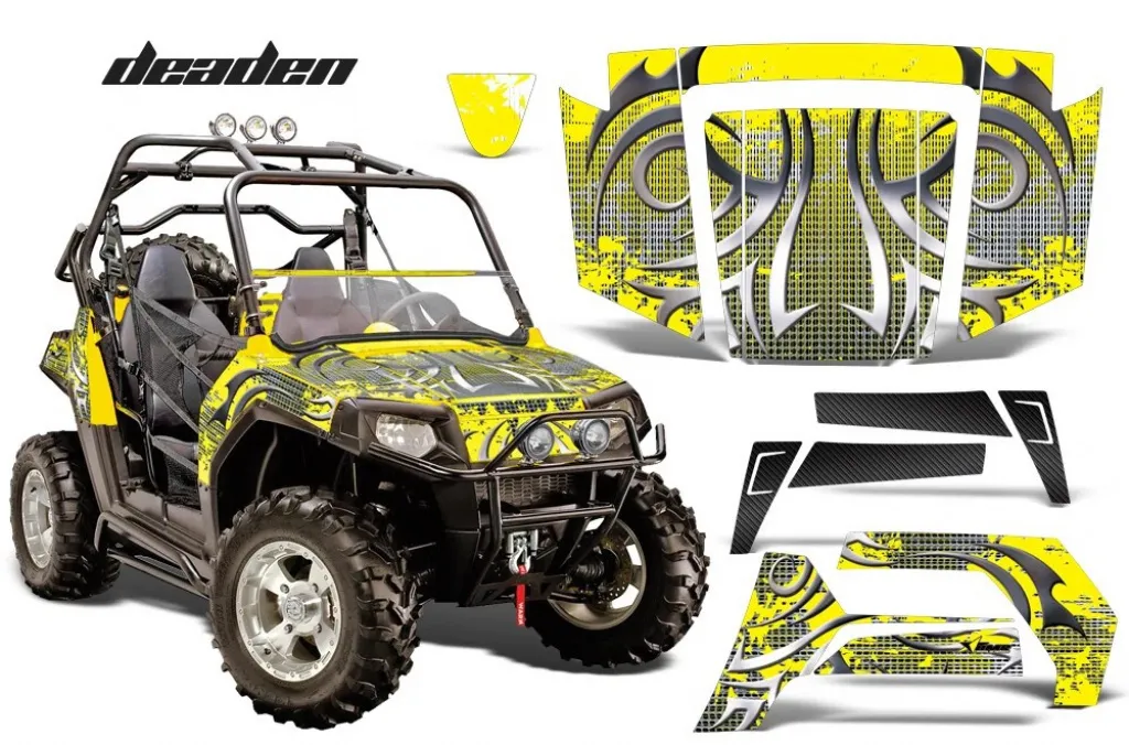 Deaden Yellow for Polaris RZR 800/s 06-10