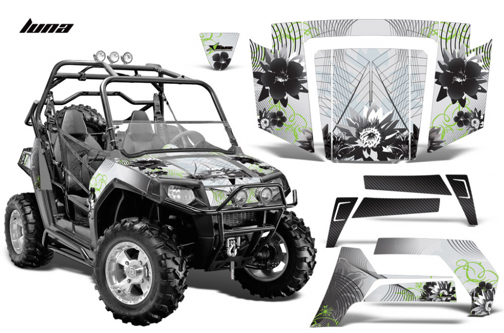 Luna Grün für Polaris RZR 800/s 06-10