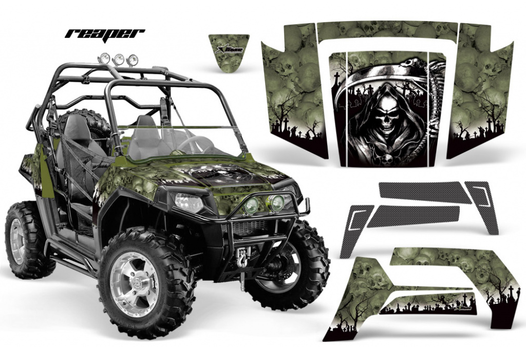 Reaper Grün für Polaris RZR 800/s 06-10