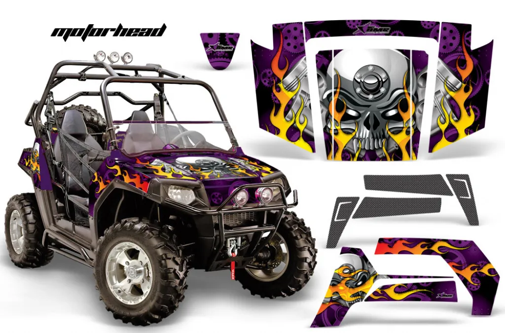Motorhead Purple for Polaris RZR 800/s 06-10