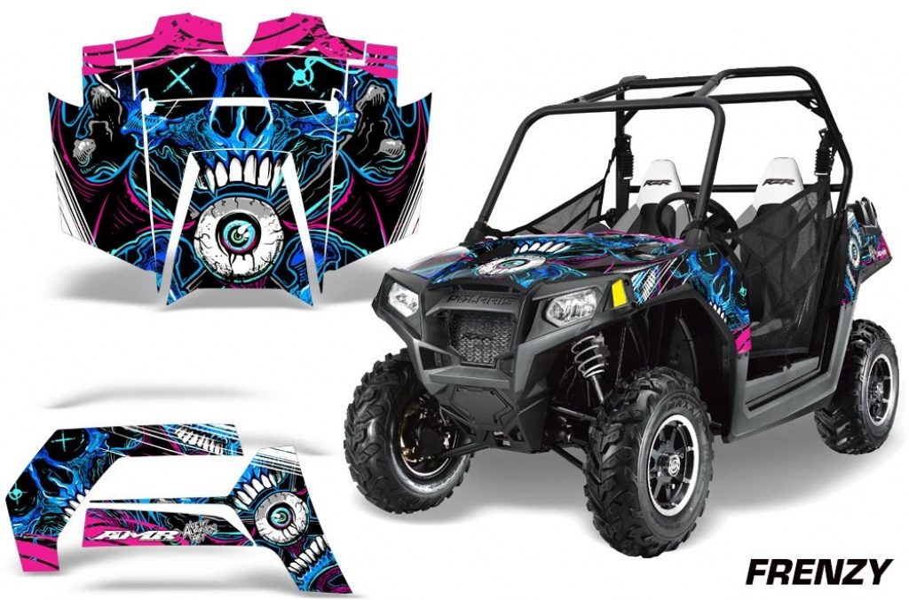 Frenzy Blau für Polaris RZR 800/s 11-14