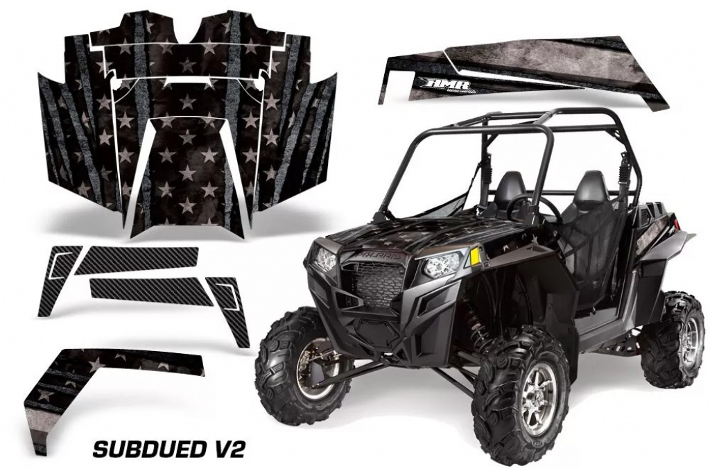 Subdued-V2 für Polaris RZR 800/s 11-14