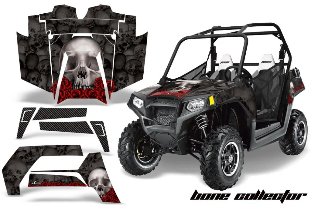 Bone Collector Schwarz für Polaris RZR 800/s 11-14