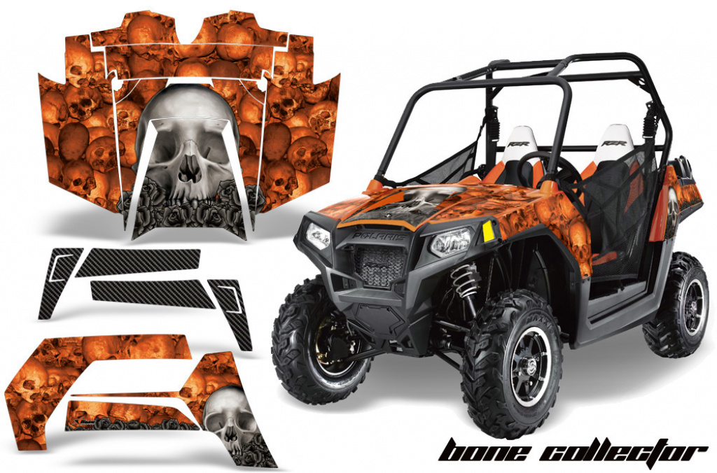 Bone Collector Orange für Polaris RZR 800/s 11-14