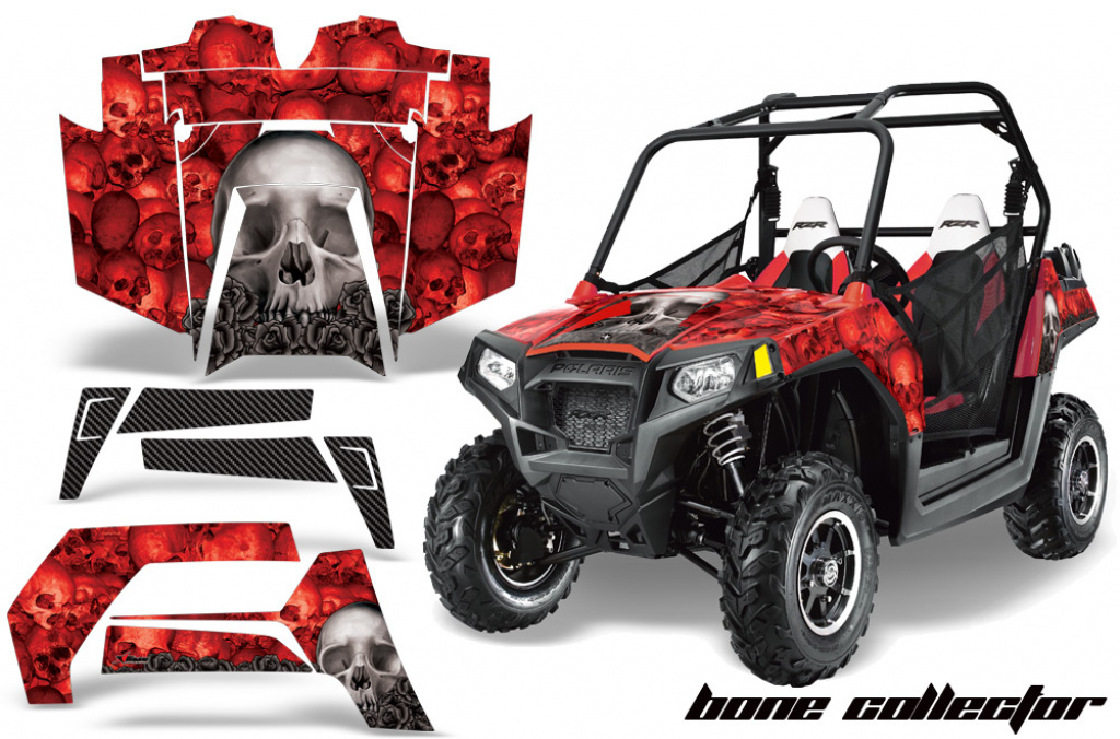 Bone Collector Rot für Polaris RZR 800/s 11-14