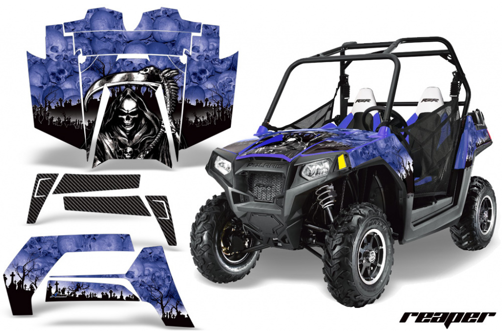 Reaper Blau für Polaris RZR 800/s 11-14