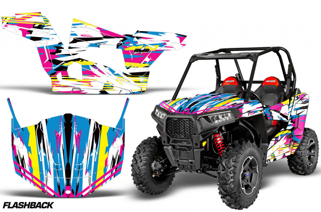 Flashback für Polaris RZR 900S/1000S 2 Türer 15-20