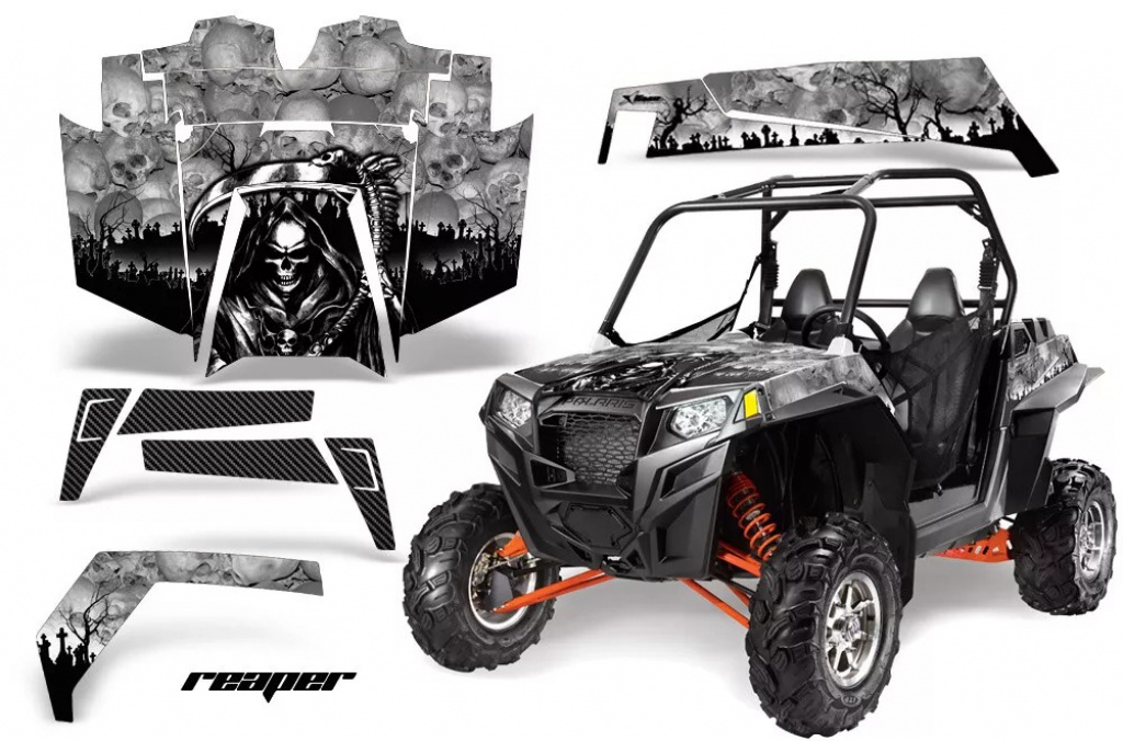 Reaper Silber für Polaris RZR 900XP 11-14