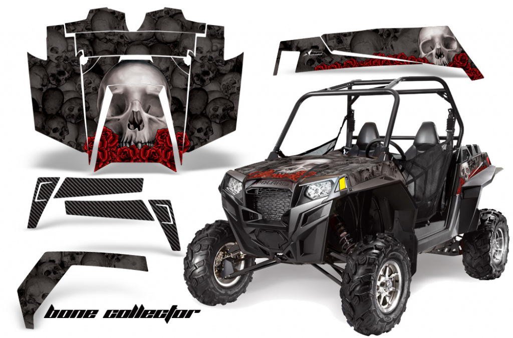 Bone Collector Schwarz für Polaris RZR 900XP 11-14