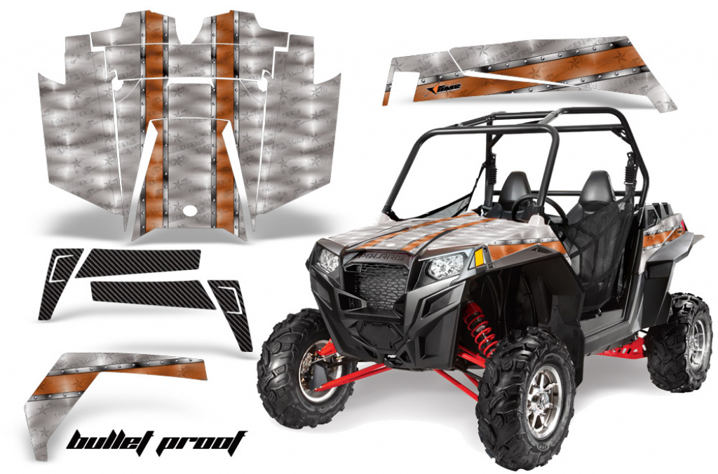 Bullet Proof Orange für Polaris RZR 900XP 11-14