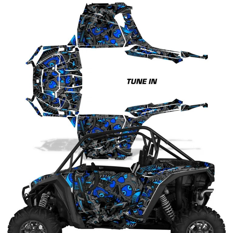 Tune In Blau für Polaris RZR 1000 XP 2 Türer 24-25