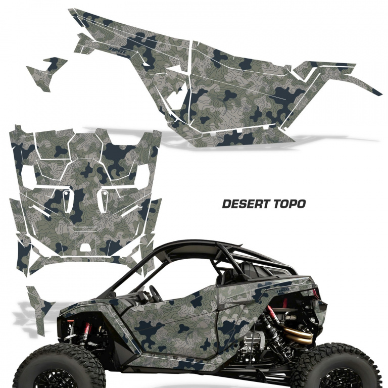 Desert Topo for Polaris RZR Pro R, Pro S & Pro XP 2 Door 2025+