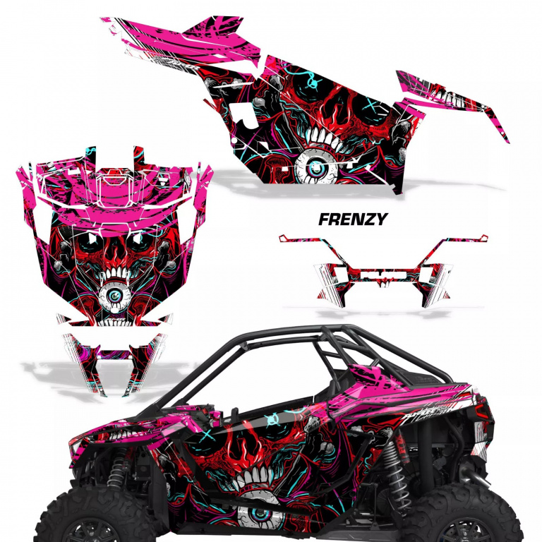 Frenzy Rot für Polaris RZR Pro XP 2 Türer 20-24