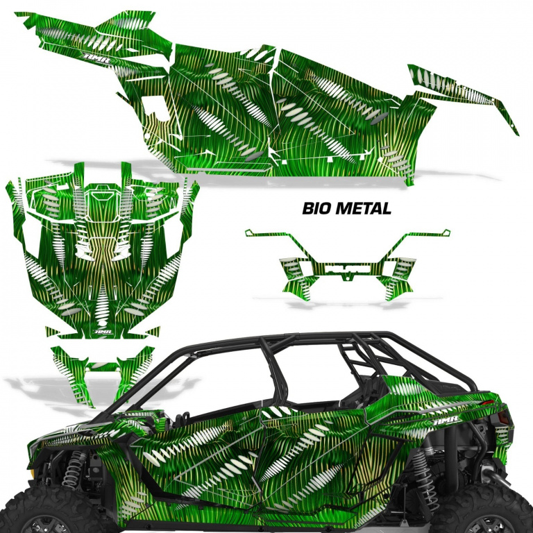 Bio Metal Grün für Polaris RZR Pro XP 4 Türer 20-24