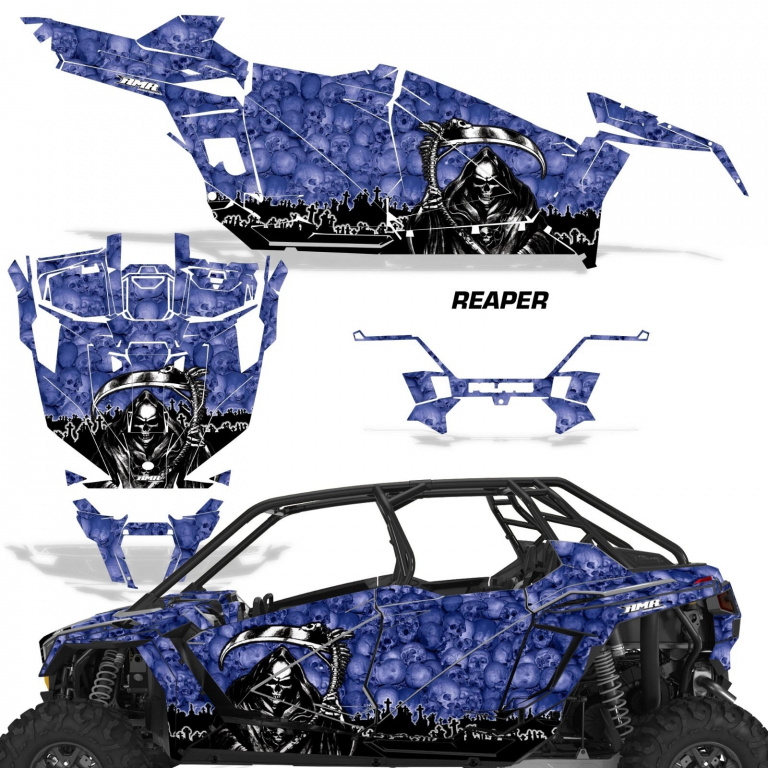 Reaper Blau für Polaris RZR Pro XP 4 Türer 20-24