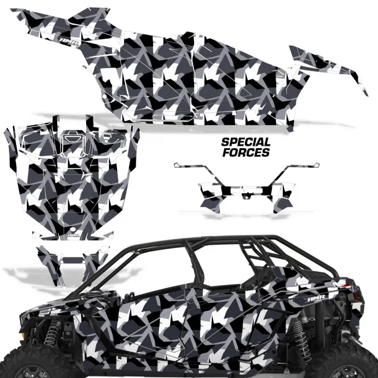 Special Forces Silber für Polaris RZR Pro XP 4 Türer 20-24