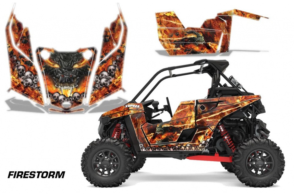 Firestorm Weiß für Polaris RZR RS1