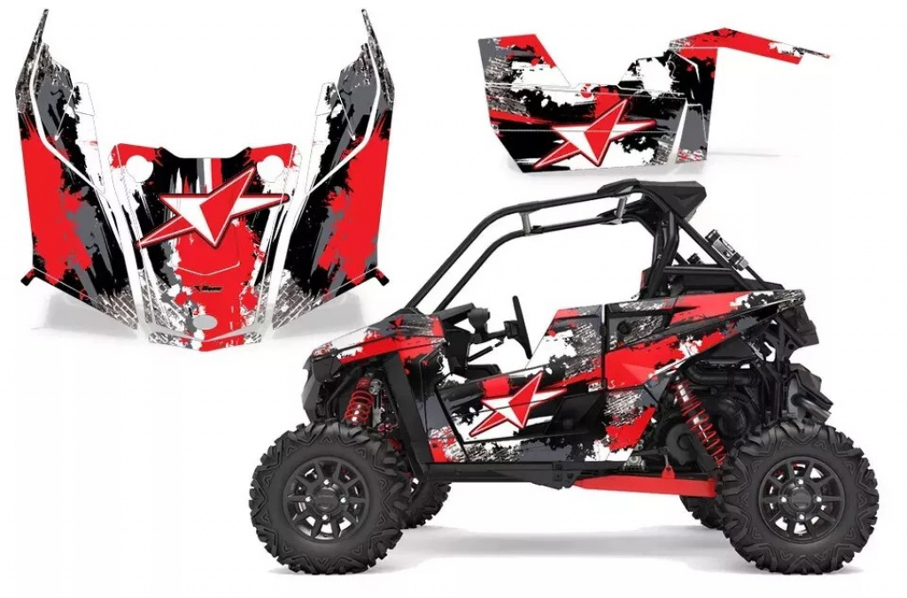 Street Star Rot für Polaris RZR RS1