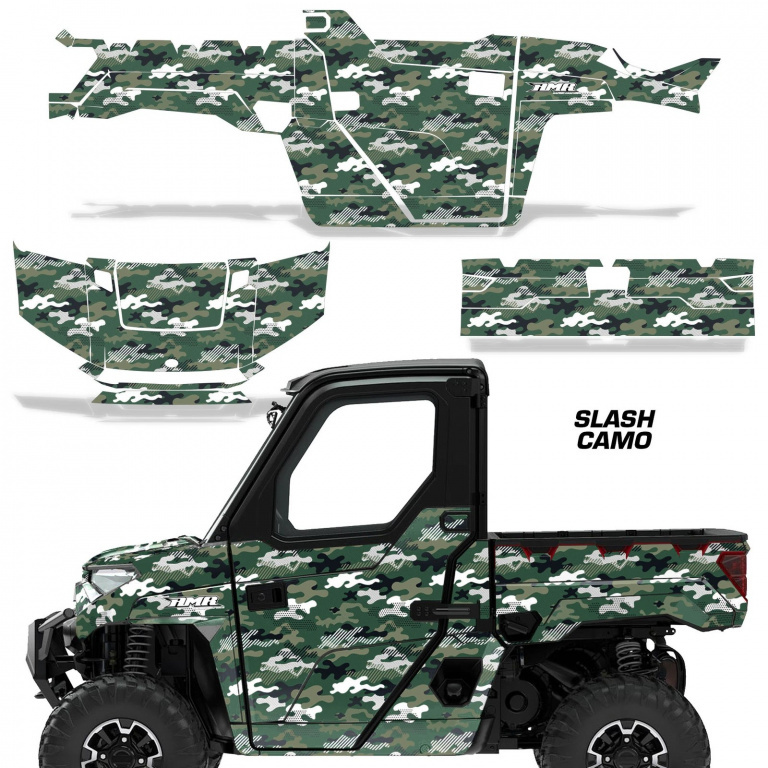 Slash Camo Weiß für Polaris Ranger 1000 XP 18-24