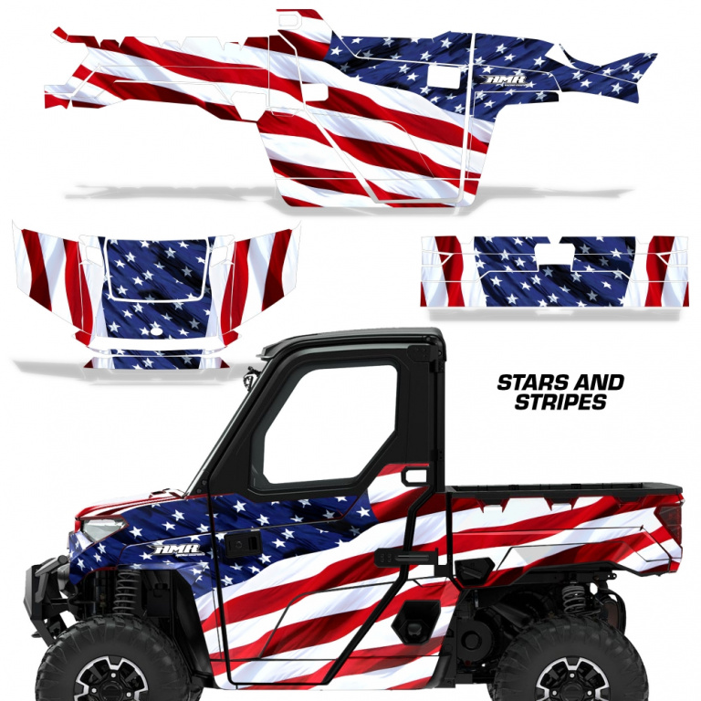Stars and Stripes für Polaris Ranger 1000 XP 18-24