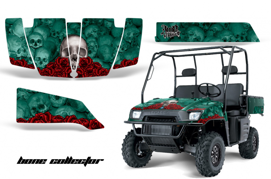 Bone Collector Grün für Polaris Ranger 500/700 XP 05-08